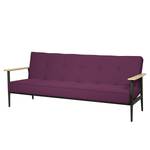 Schlafsofa Henry Webstoff Stoff Zahira: Aubergine