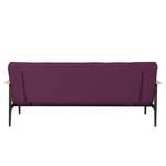 Schlafsofa Henry Webstoff Stoff Zahira: Aubergine