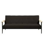 Schlafsofa Henry Webstoff Stoff Zahira: Braun