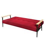 Schlafsofa Henry Webstoff Stoff Zahira: Rot