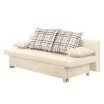 Schlafsofa Homely Webstoff - Creme