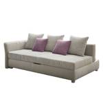 Schlafsofa Howell Microfaser/Cord - Creme