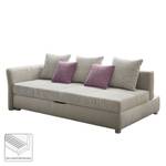 Schlafsofa Howell Microfaser/Cord - Creme