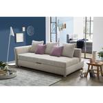 Schlafsofa Howell Microfaser/Cord - Creme