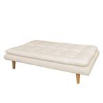 Schlafsofa Jerrold Flachgewebe Creme