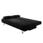 Canapé convertible Juva Microfibre noir