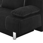 Canapé convertible Juva Microfibre noir