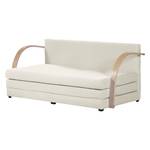 Canapé convertible Kim Tissu en coton - Beige