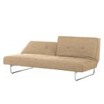 Slaapbank Kimbe geweven stof - Beige