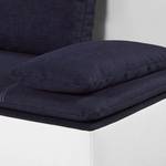 Dauerschlafsofa Bocono Kunstleder / Webstoff - Weiß / Blau