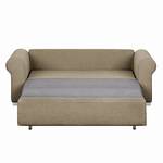 Canapé convertible LATINA Basic Country Tissu - Tissu Doran : Beige - Largeur : 165 cm