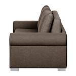 Schlafsofa LATINA Basic Country Webstoff - Stoff Doran: Braun - Breite: 205 cm