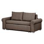 Schlafsofa LATINA Basic Country Webstoff - Stoff Doran: Braun - Breite: 165 cm