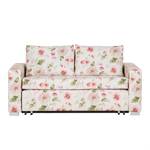 Schlafsofa Latina VIII Webstoff Beige / Lila - Breite: 150 cm