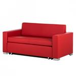 Divano letto LATINA Basic Similpelle - Similpelle Koda: rosso - Larghezza: 173 cm