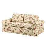 Schlafsofa Latina VI Webstoff Beige / Rot - Breite: 205 cm