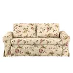 Schlafsofa Latina VI Webstoff Beige / Rot - Breite: 165 cm