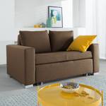 Schlafsofa LATINA Basic Webstoff - Stoff Doran: Braun - Breite: 153 cm