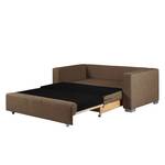 Canapé convertible LATINA Basic Tissu Doran : Marron - Largeur : 153 cm