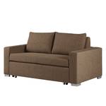 Schlafsofa LATINA Basic Webstoff - Stoff Doran: Braun - Breite: 173 cm