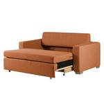 Schlafsofa LATINA Basic Webstoff - Stoff Doran: Orange - Breite: 173 cm