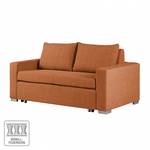 Schlafsofa LATINA Basic Webstoff - Stoff Doran: Orange - Breite: 173 cm