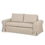 Schlafsofa Latina XIII Webstoff Creme - Breite: 165 cm