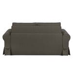 Schlafsofa Latina XIII Webstoff Graubraun / Grau - Breite: 205 cm