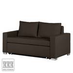 Schlafsofa LATINA Basic Kunstleder - Kunstleder Koda: Espresso - Breite: 153 cm