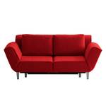 Schlafsofa Leo Webstoff Webstoff - Rot