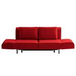 Schlafsofa Leo Webstoff Rot