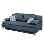 Canapé convertible Limba Tissu - Bleu foncé