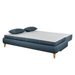 Canapé convertible Limba Tissu - Bleu foncé