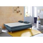 Canapé convertible Limba Tissu - Bleu foncé