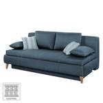 Canapé convertible Limba Tissu - Bleu foncé