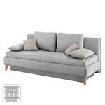 Canapé convertible Limba Tissu - Gris clair