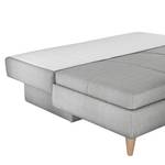 Canapé convertible Limba Tissu - Gris clair