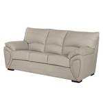 Schlafsofa Luzzi Echtleder Taupe