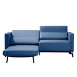 Schlafsofa Maven Webstoff Stoff Bora: Blau