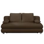 Schlafsofa Monteria Strukturstoff Espresso