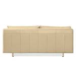 Schlafsofa Novato Echtleder Taupe