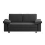 Schlafsofa Plaza Webstoff Webstoff - Anthrazit - Breite: 172 cm - Armlehne verstellbar