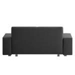 Schlafsofa Plaza Webstoff Webstoff - Anthrazit - Breite: 198 cm - Keine Funktion