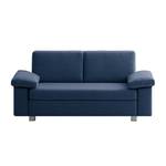 Schlafsofa Plaza Webstoff Webstoff - Blau - Breite: 172 cm - Armlehne verstellbar