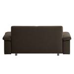 Schlafsofa Plaza Webstoff Webstoff - Braun - Breite: 192 cm - Armlehne verstellbar