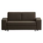 Schlafsofa Plaza Webstoff Braun - Breite: 198 cm - Keine Funktion