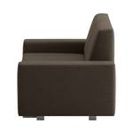 Schlafsofa Plaza Webstoff Webstoff - Braun - Breite: 228 cm - Keine Funktion