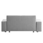 Schlafsofa Plaza Webstoff Lichtgrau - Breite: 198 cm - Keine Funktion