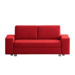 Schlafsofa Plaza Webstoff Webstoff - Rot - Breite: 178 cm - Keine Funktion