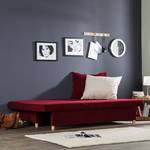 Schlafsofa Homely I Microfaser Bordeaux